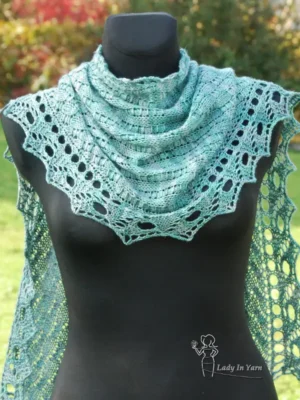 Szal "Barrel Shawl" (ENG)